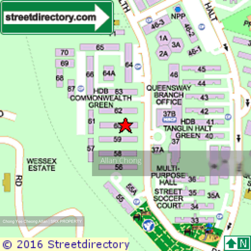 Blk 60 Commonwealth Drive (Queenstown), HDB 3 Rooms #176021752